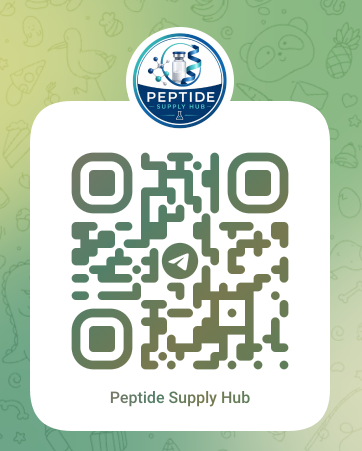 QR code for the Peptide Supply Hub Telegram group